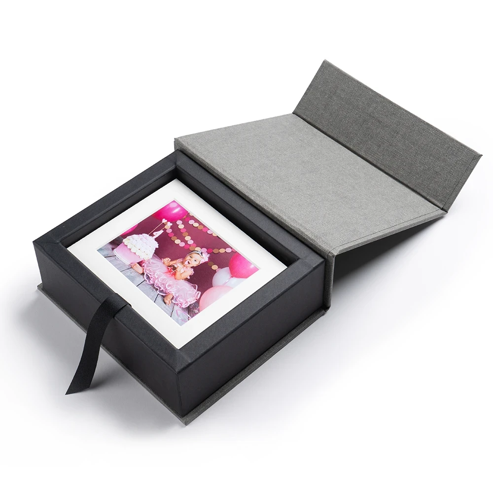 Deluxe Photo Print & Mount Box, Photo Presentation Boxes