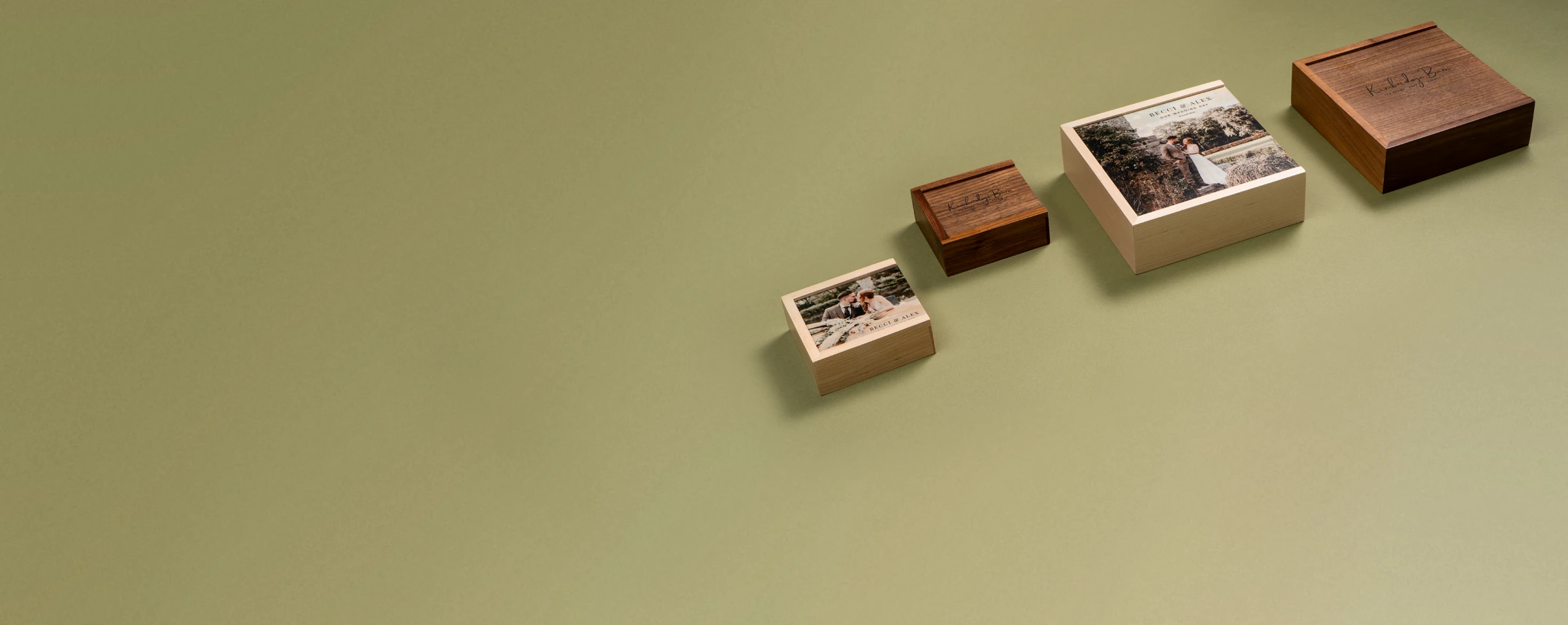 Wooden USB Boxes